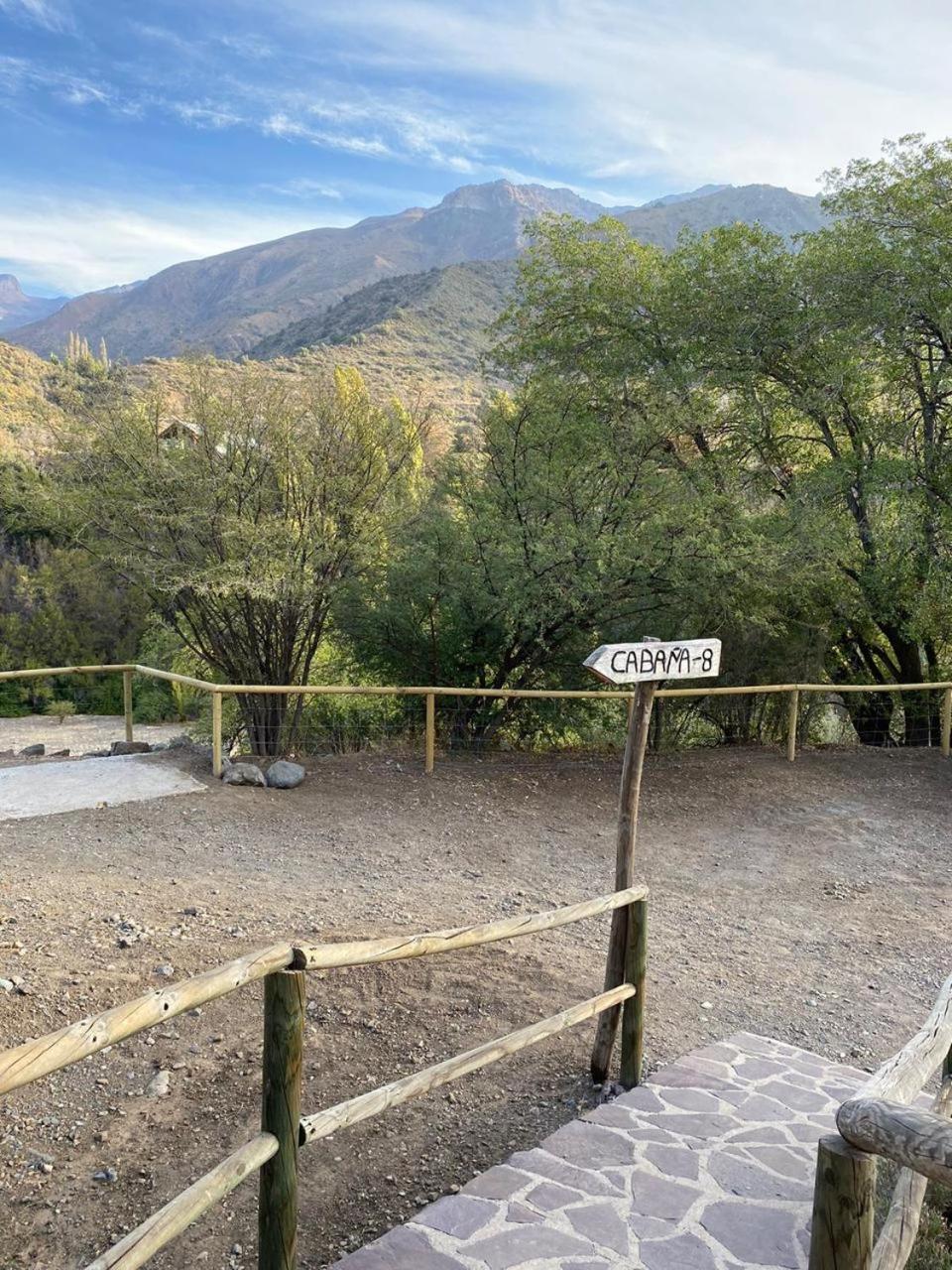 Villa Cabanas Parque Almendro San José de Maipo Exterior foto